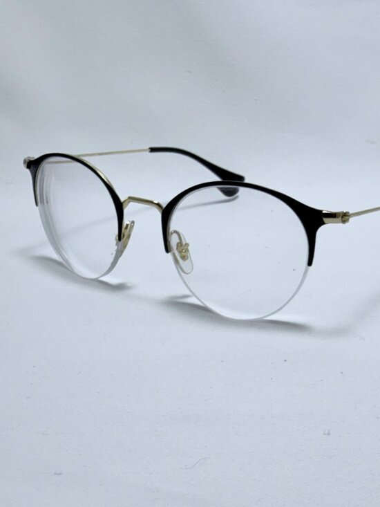 Ray-Ban Black Gold Eyeglasses Frames Only main image 5